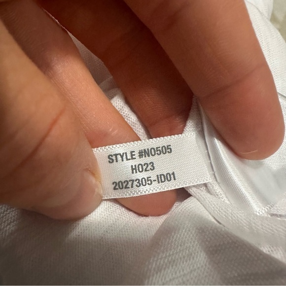 Madewell Slub Relaxed Long-Sleeve Tee white - Picture 7 of 7